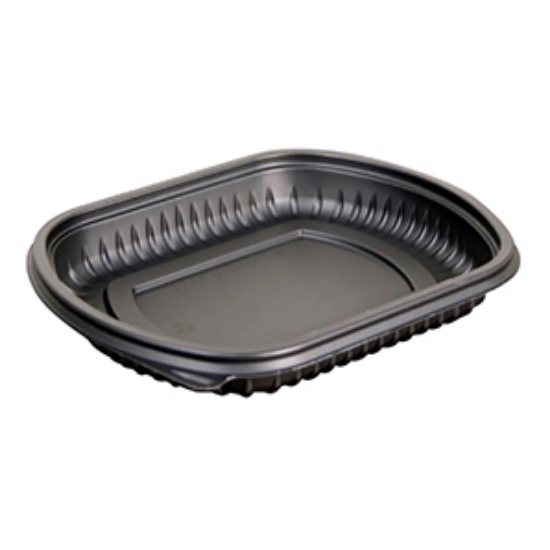 Picture of Case Microwave Black Tray  24oz(40sx8) 320